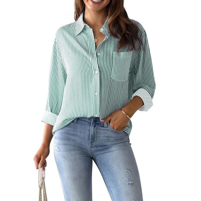 Pinstripe Weekend Shirt