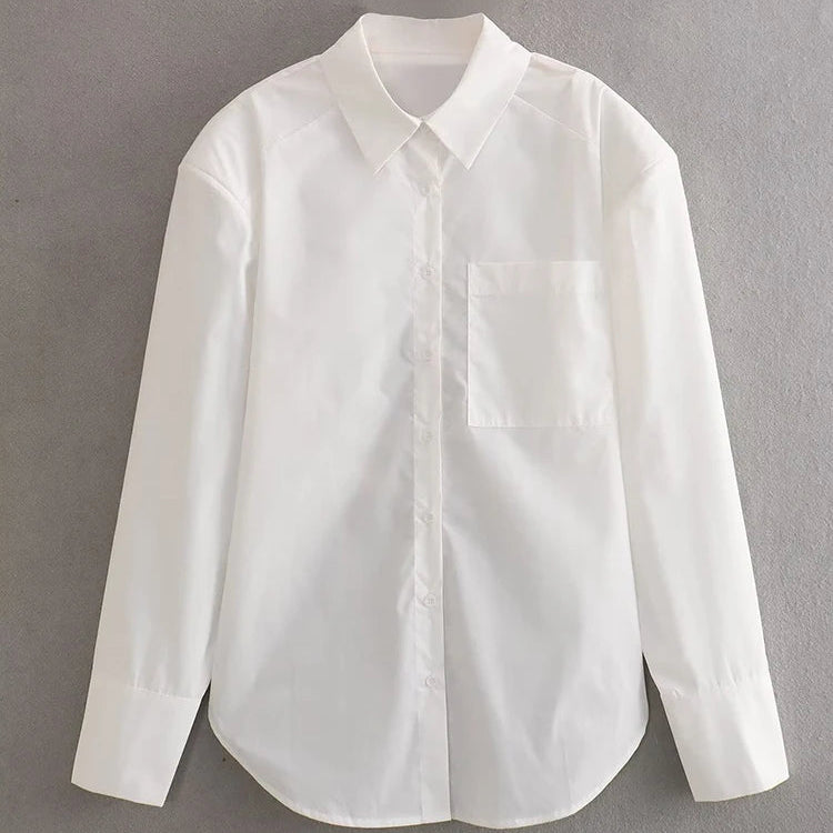 Structured Cutout Shirt