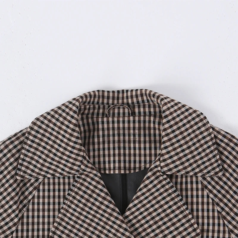 Gingham Cinch Jacket