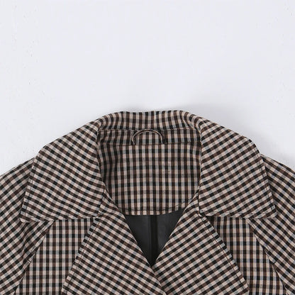 Gingham Cinch Jacket