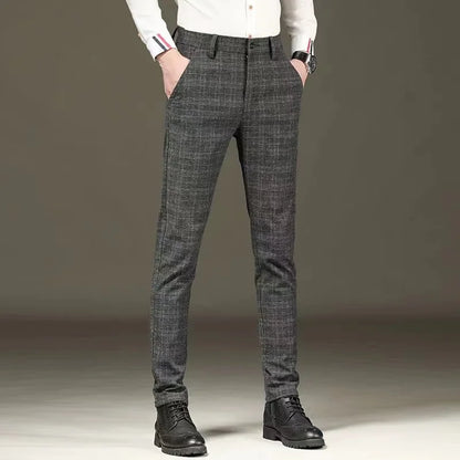 Meridian Plaid Trouser