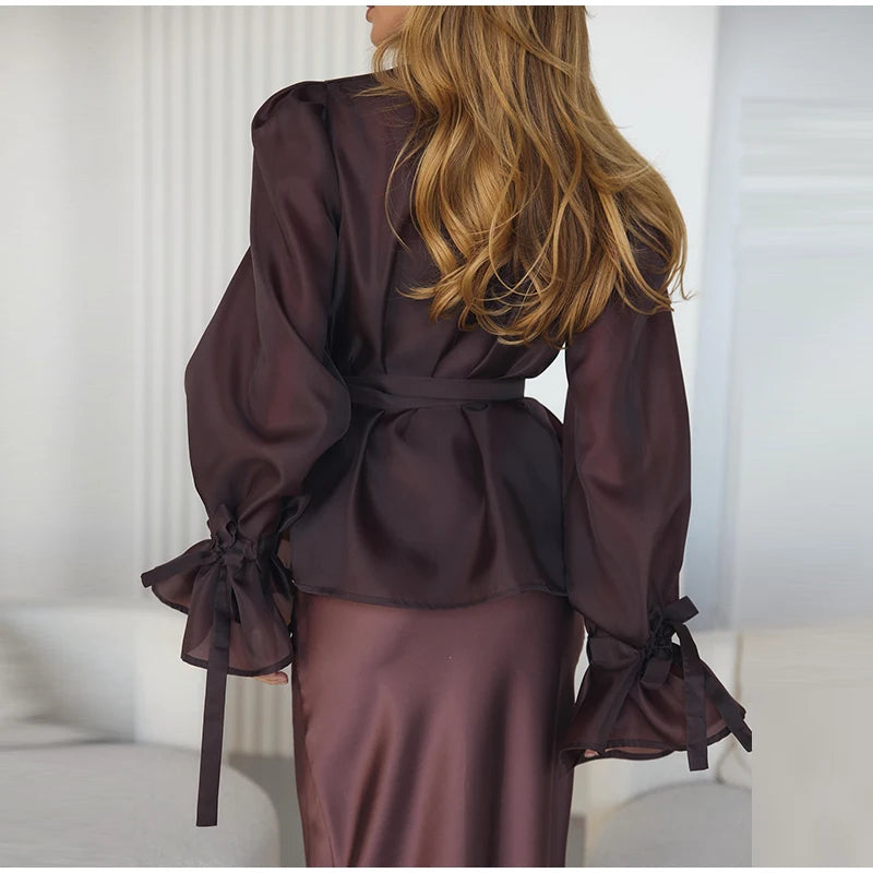 Bishop Sleeve Wrap Set