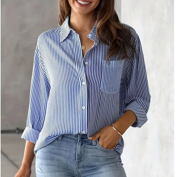 Pinstripe Weekend Shirt