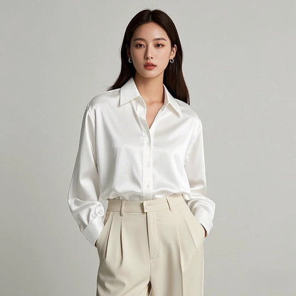 Liquid Satin Shirt