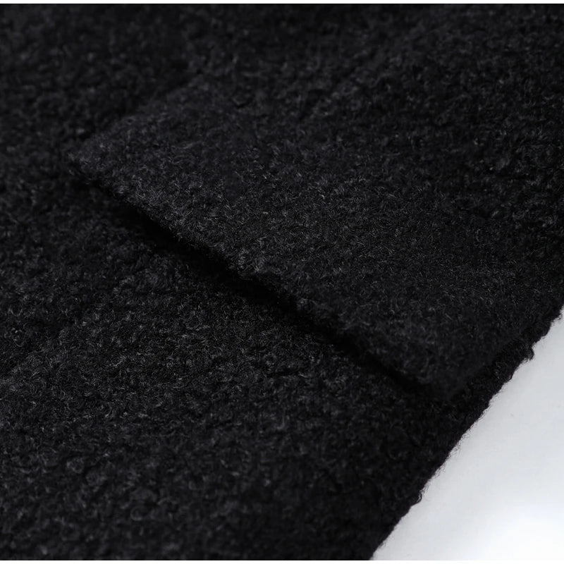 Boucle Wool Coat