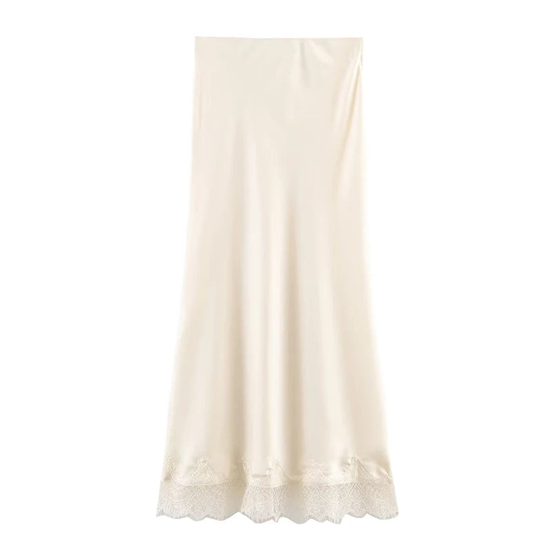 Lucerne Lace Midi Skirt