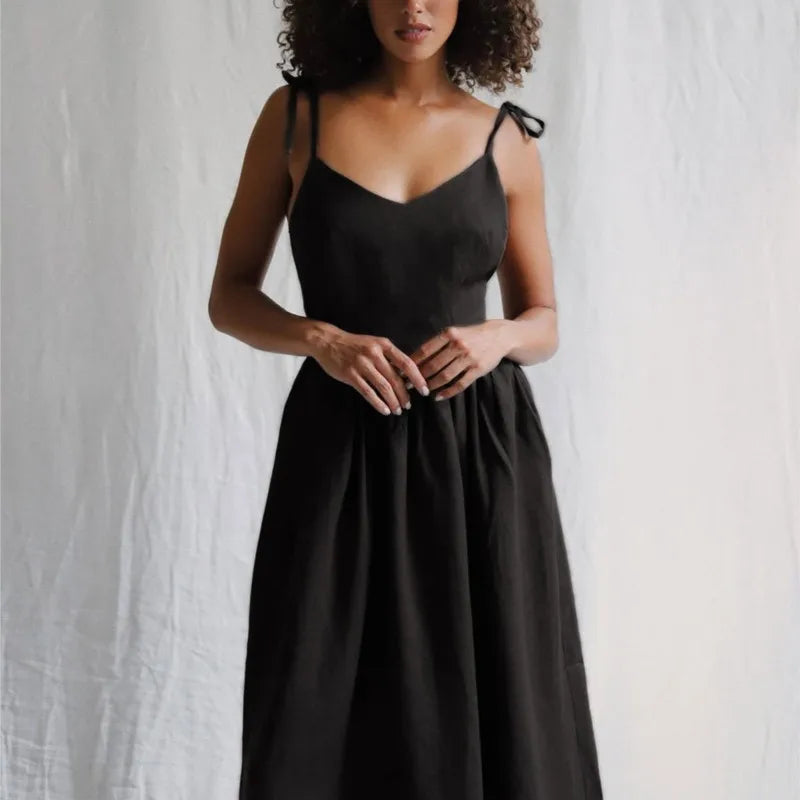 Solstice Linen Midi
