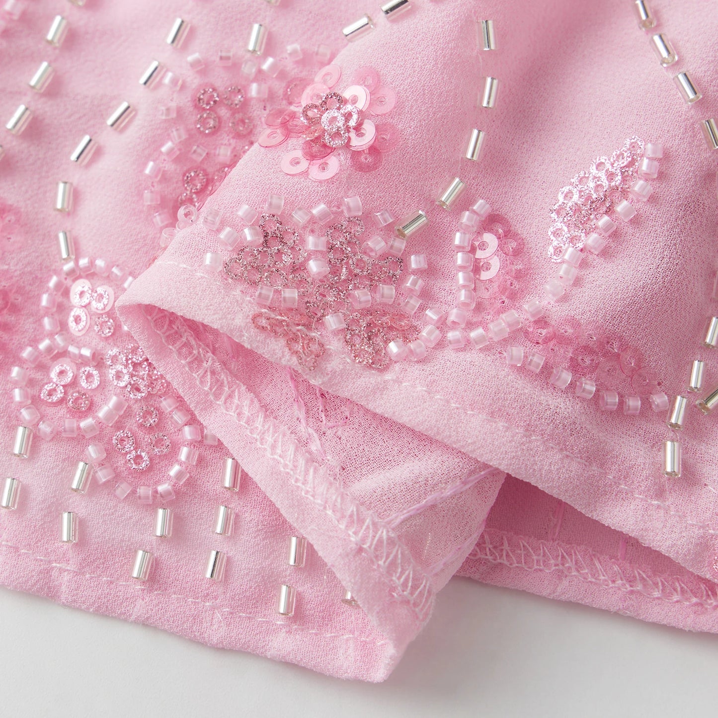 Bloom Beaded Halter Dress