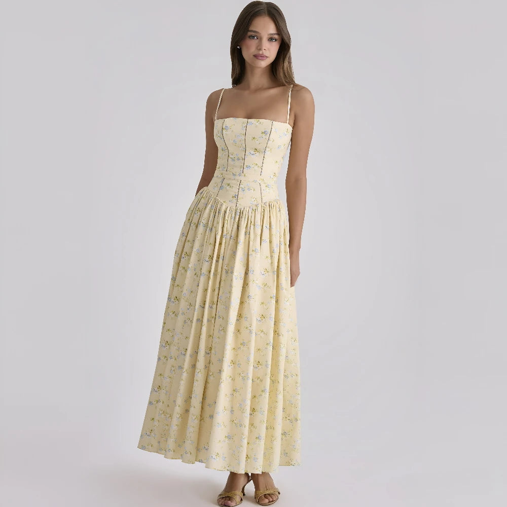 Buttercup Bloom Corset Midi