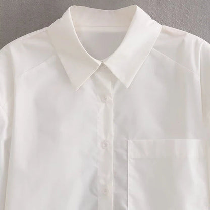 Structured Cutout Shirt