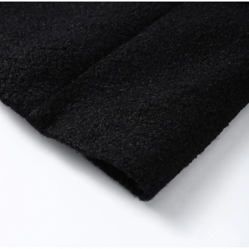 Boucle Wool Coat