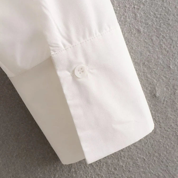 Structured Cutout Shirt