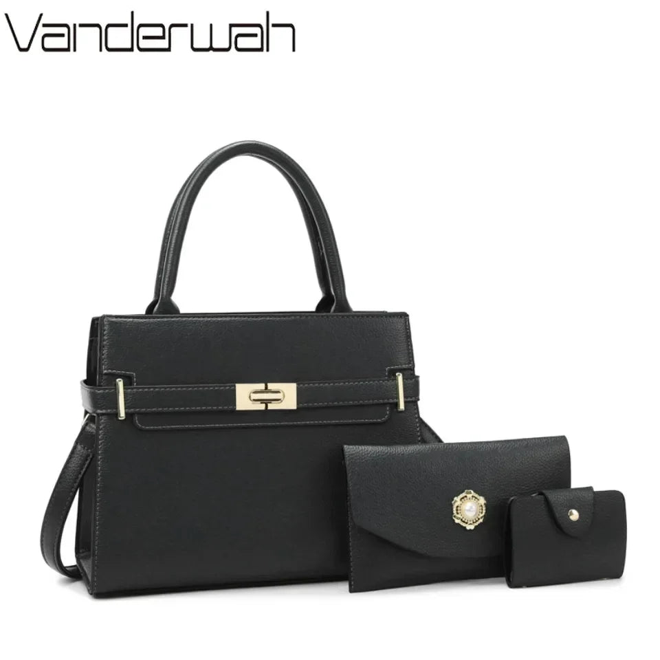 The Aurelia Structured Satchel Set