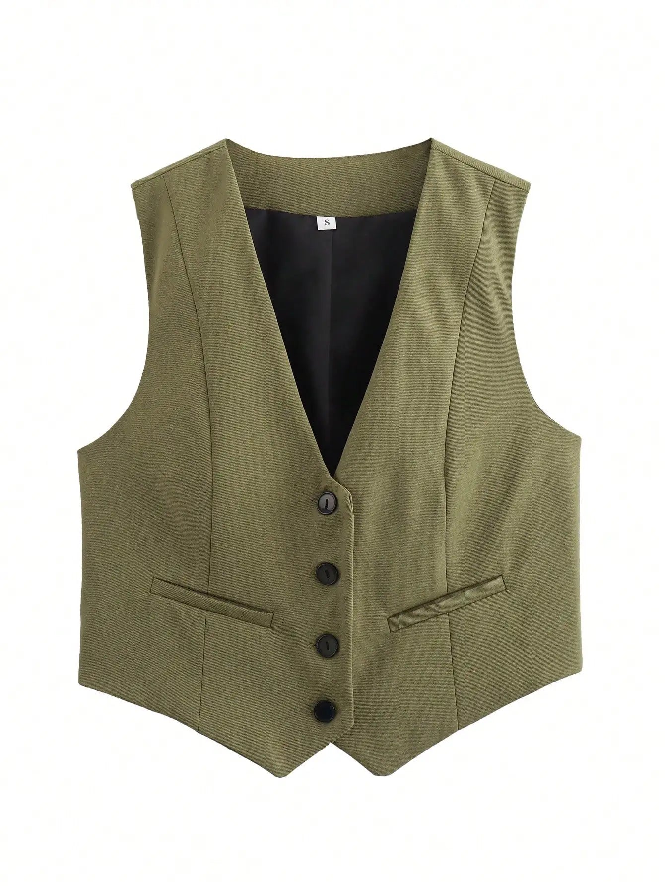 Tailored Crop Vest