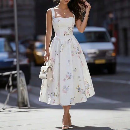 Botanical Corset Midi