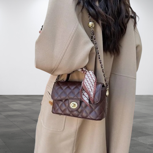 Quilted Twilly Crossbody