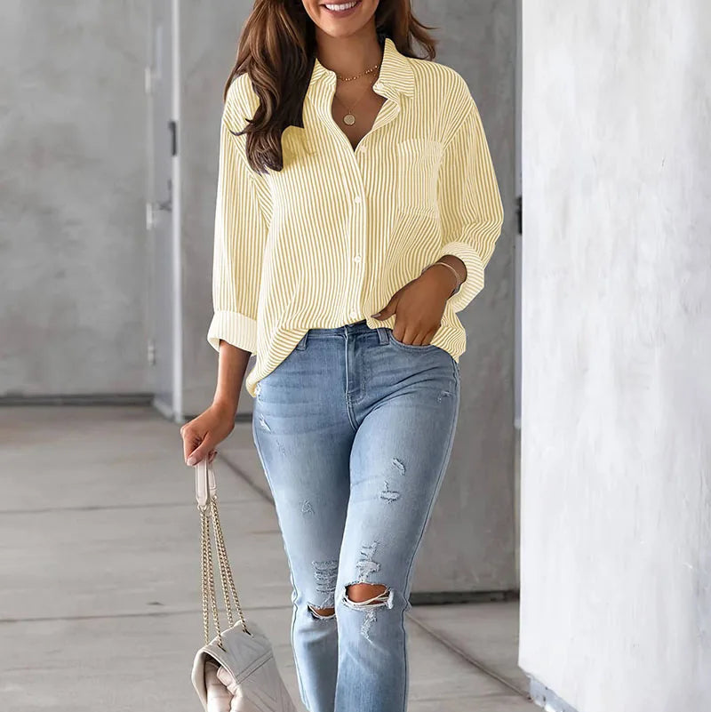 Pinstripe Weekend Shirt