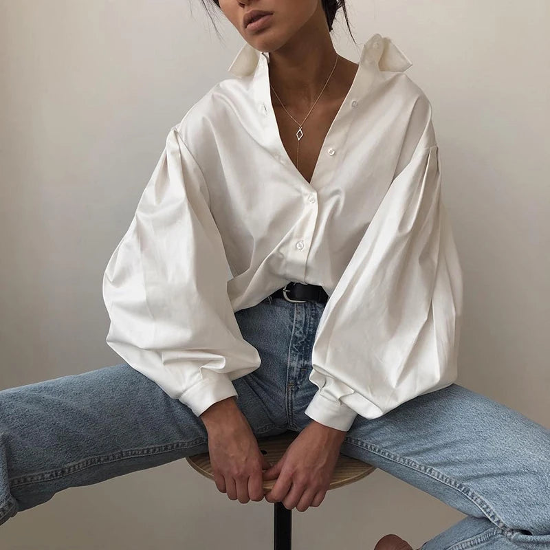 The Drape Sleeve Blouse