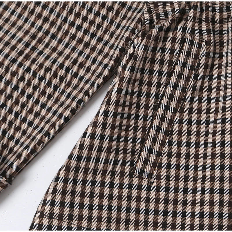 Gingham Cinch Jacket