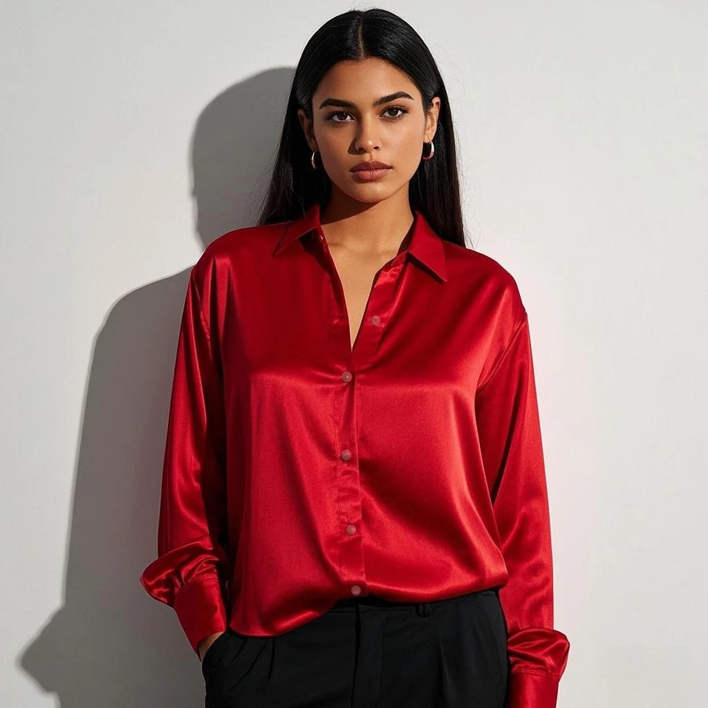 Liquid Satin Shirt