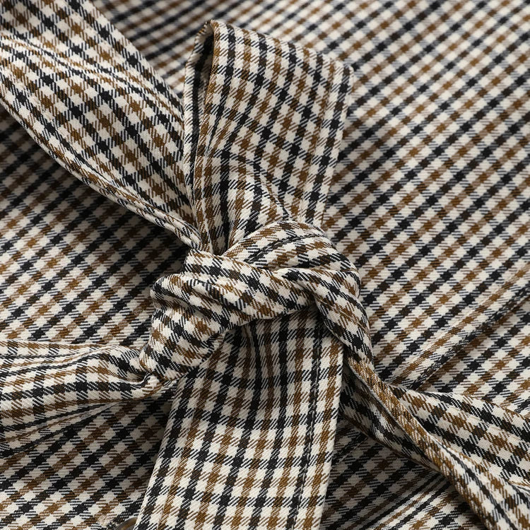 Houndstooth Belted Jacket