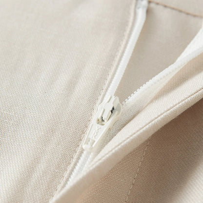Wide-Leg Pleated Trousers