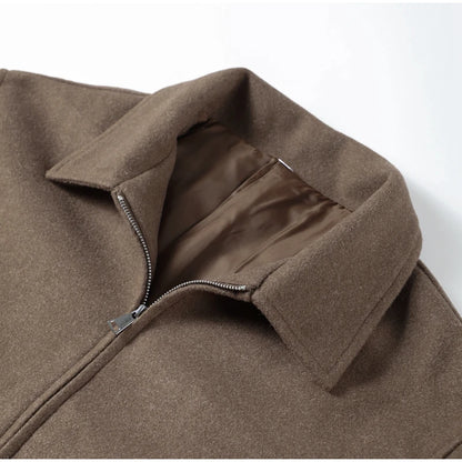 Boxy Crop Zip Jacket