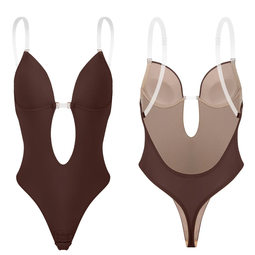 Illusion Cutout Bodysuit