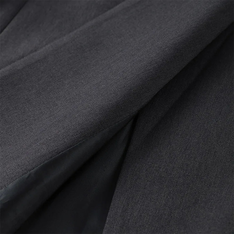Sculpted Shoulder Blazer