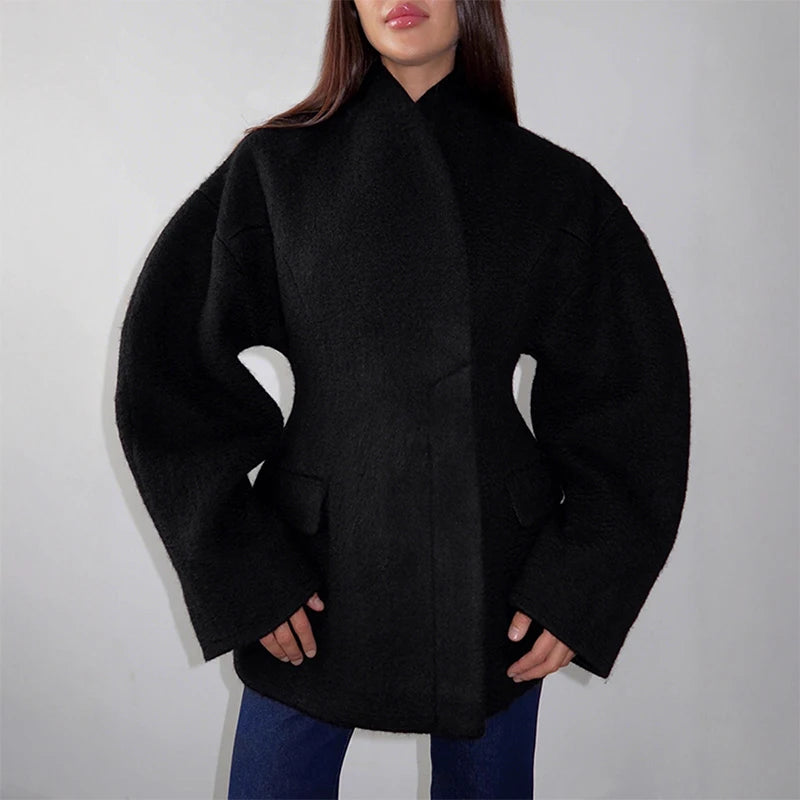 Boucle Wool Coat