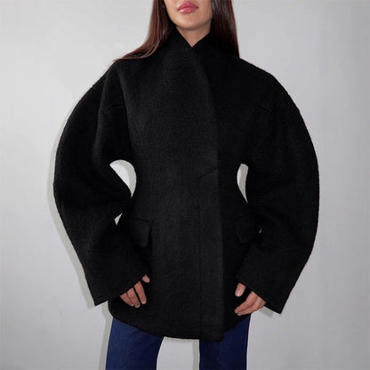Boucle Wool Coat