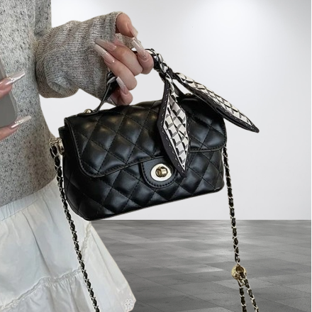 Quilted Twilly Crossbody