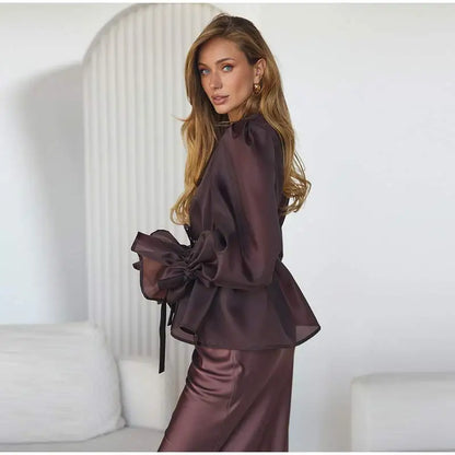 Bishop Sleeve Wrap Set