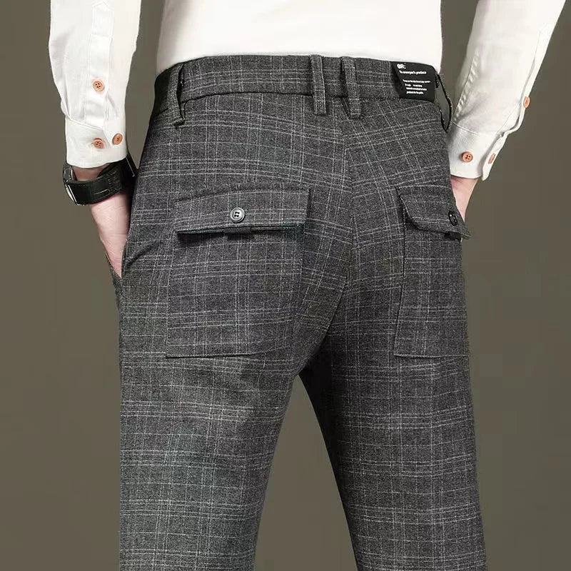 Meridian Plaid Trouser