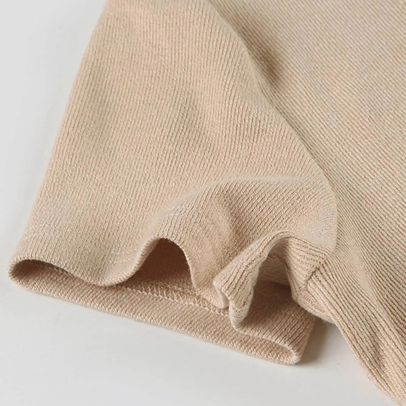 Sculpted Knit Button-Front Mini