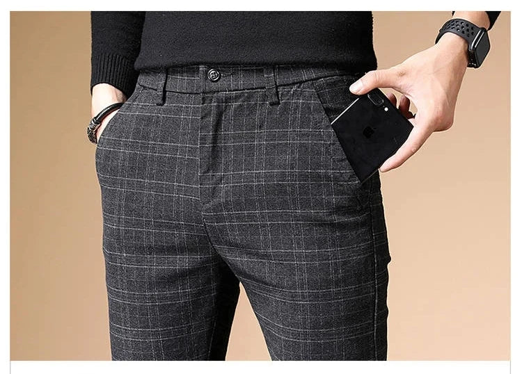 Meridian Plaid Trouser