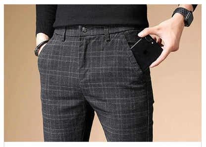 Meridian Plaid Trouser