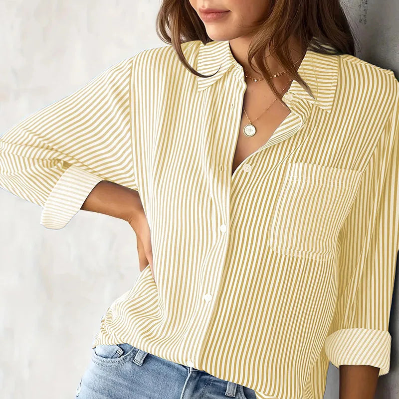 Pinstripe Weekend Shirt