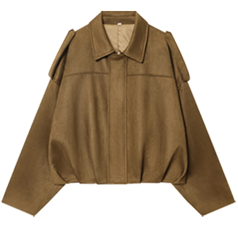 Suede Utility Bomber