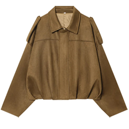 Suede Utility Bomber