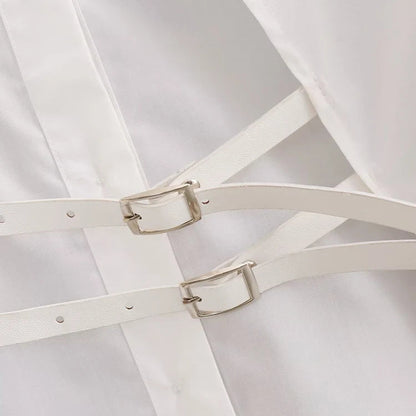 Structured Cutout Shirt