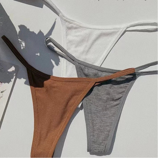 Simple Striped Thin Sexy Thongs