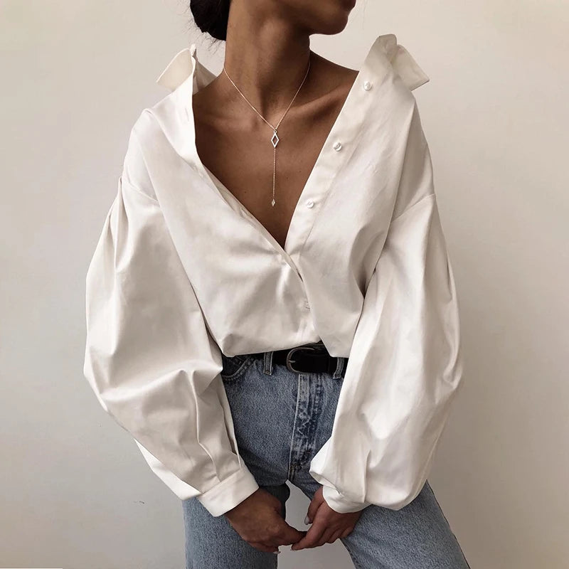 The Drape Sleeve Blouse