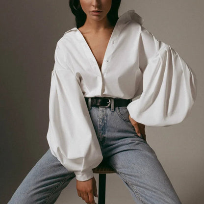 The Drape Sleeve Blouse