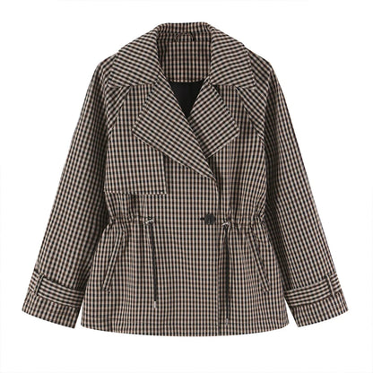 Gingham Cinch Jacket