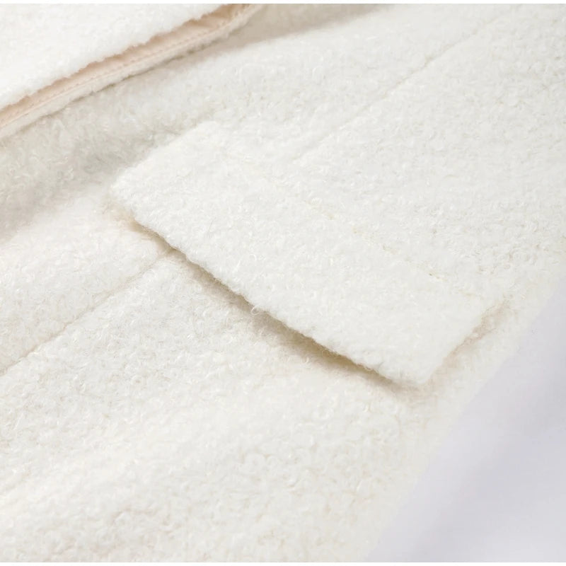 Boucle Wool Coat