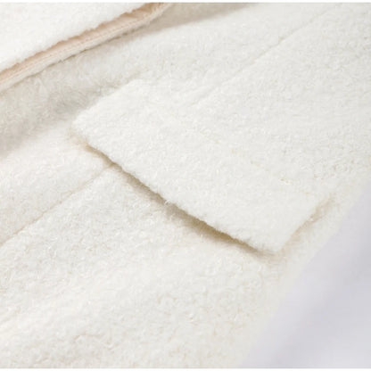 Boucle Wool Coat