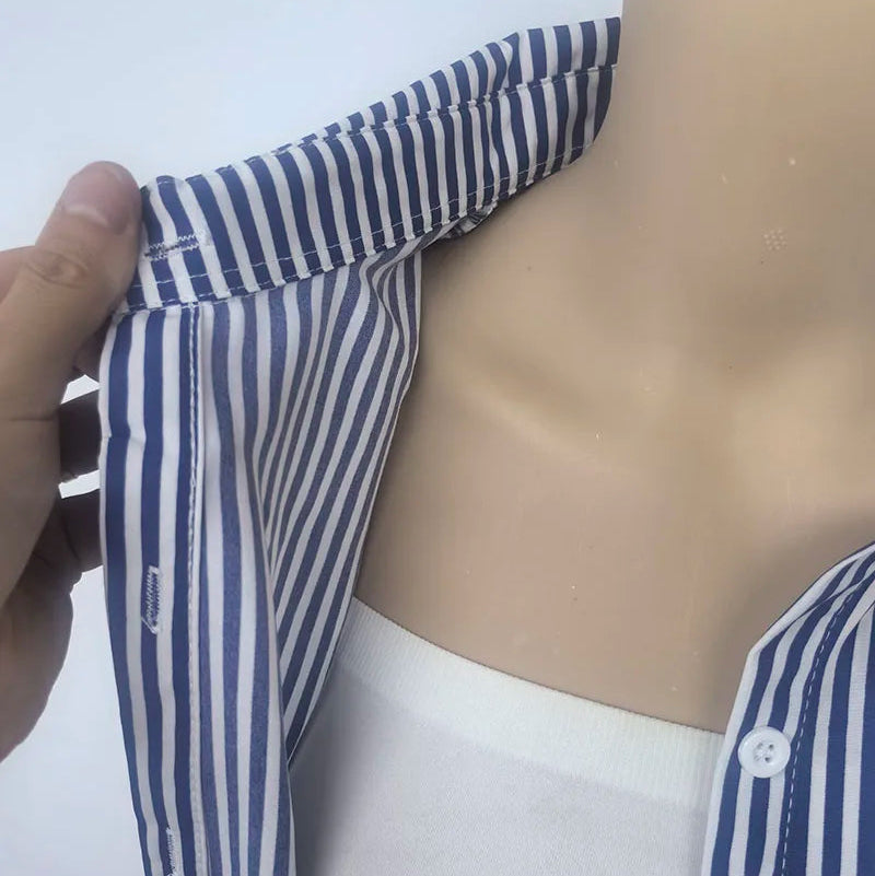 Pinstripe Weekend Shirt