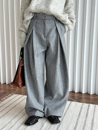 The Atelier Pleat Trouser