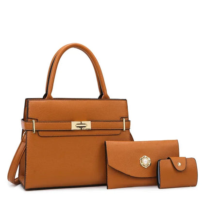 The Aurelia Structured Satchel Set
